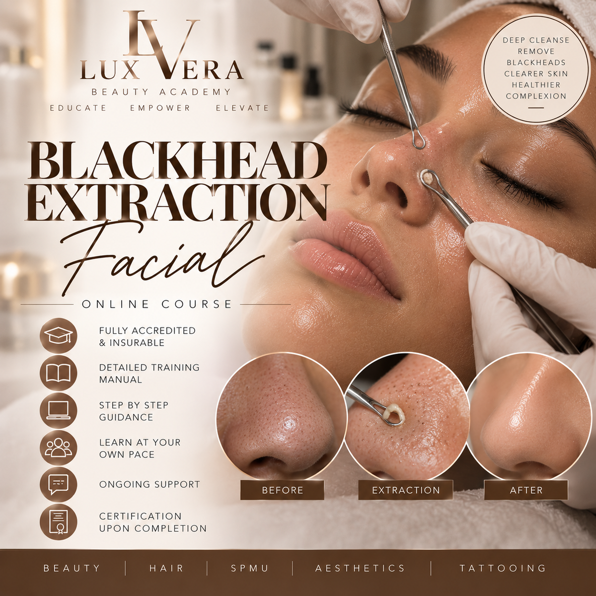 Online Blackhead Extraction Course