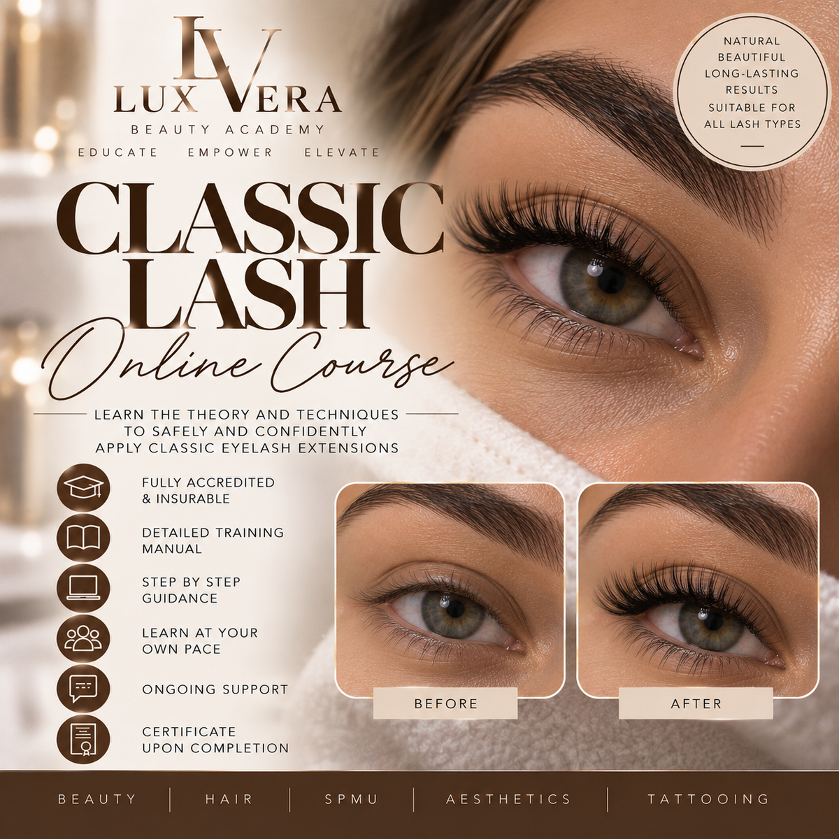 Online Classic Lash Course
